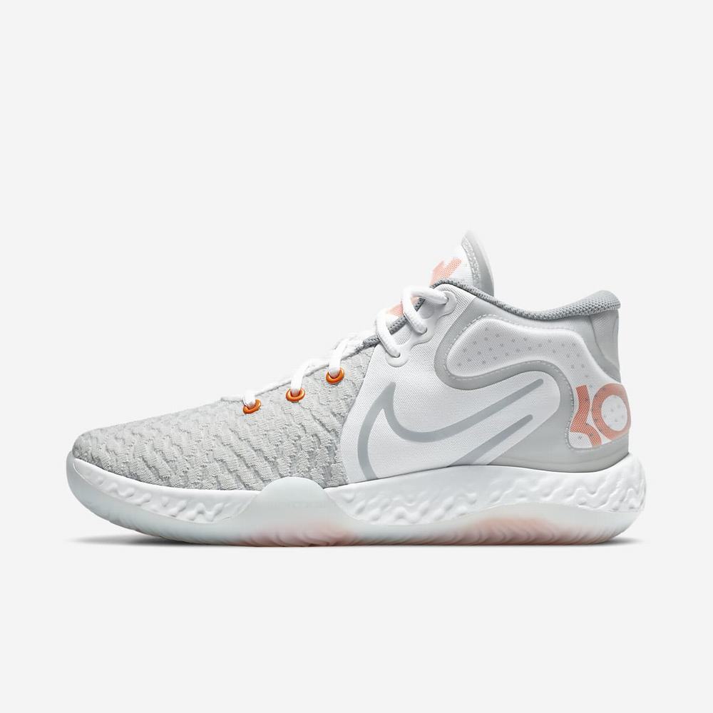 Chaussure De Basket Nike KD Trey 5 VIII Blanche 2053-179 White/Total Orange/Wolf Grey/Pure Platinum Homme | WDU-73253525